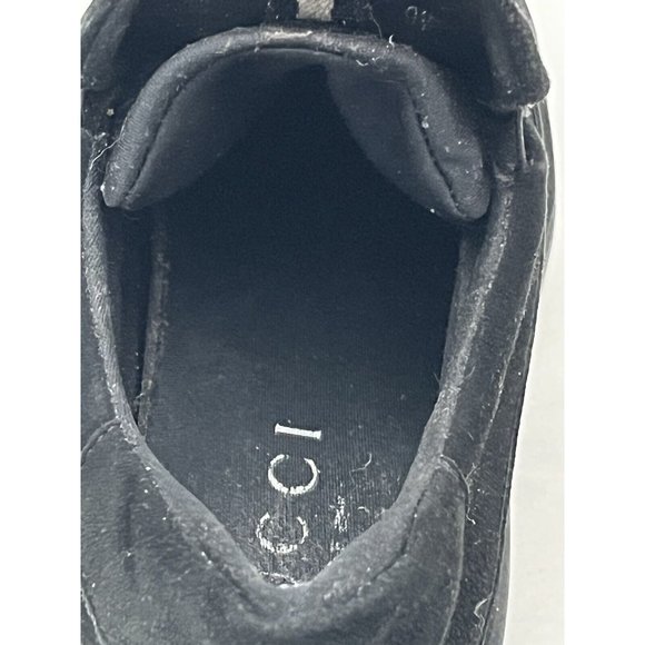 Gucci Scarpa Black Casual Velvet Comfort Shoe slip on sneakers men Size 9.5 - Picture 10 of 16